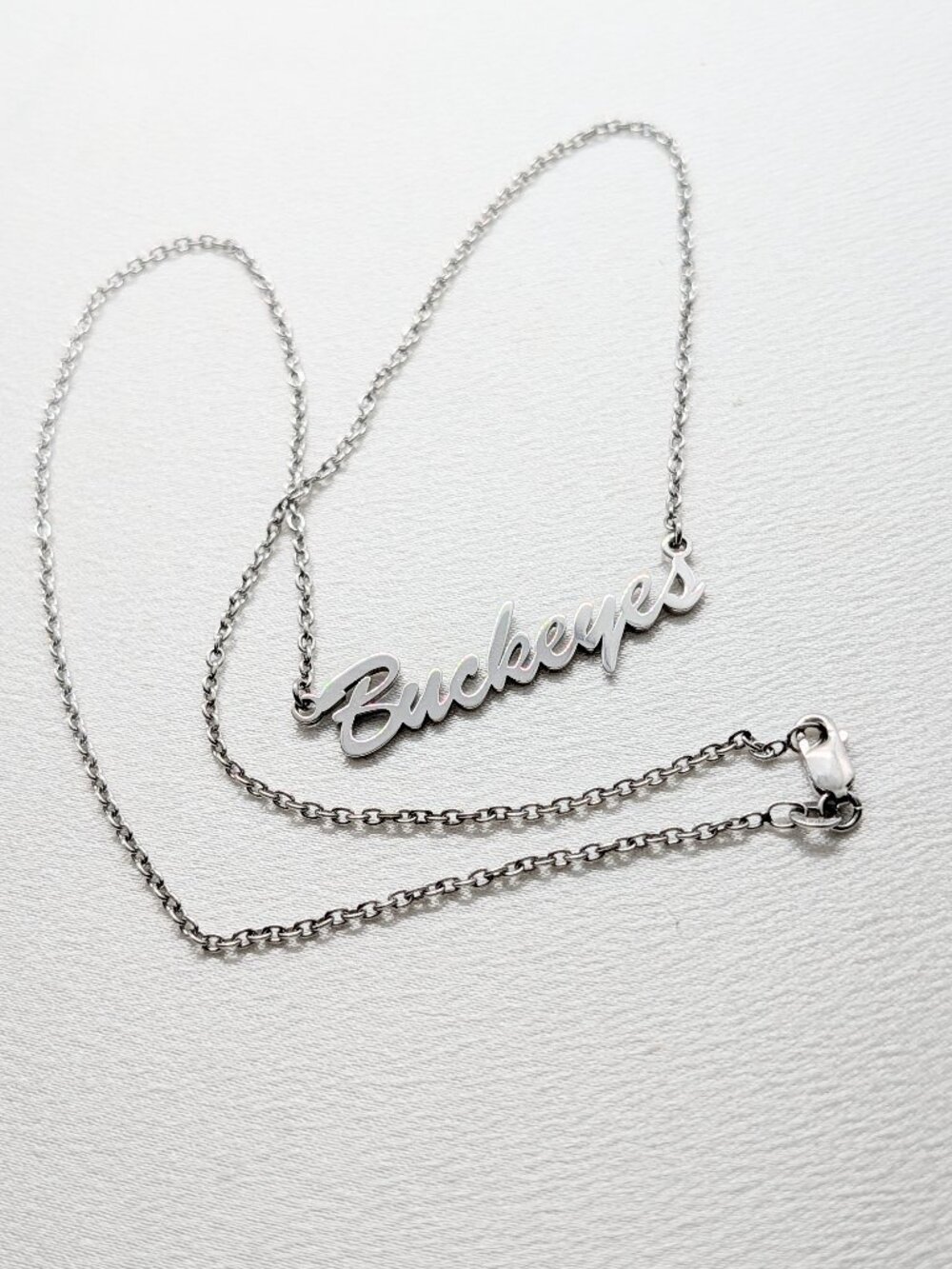 NEW Sterling Silver Buckeyes Necklace - Picture 2 of 7
